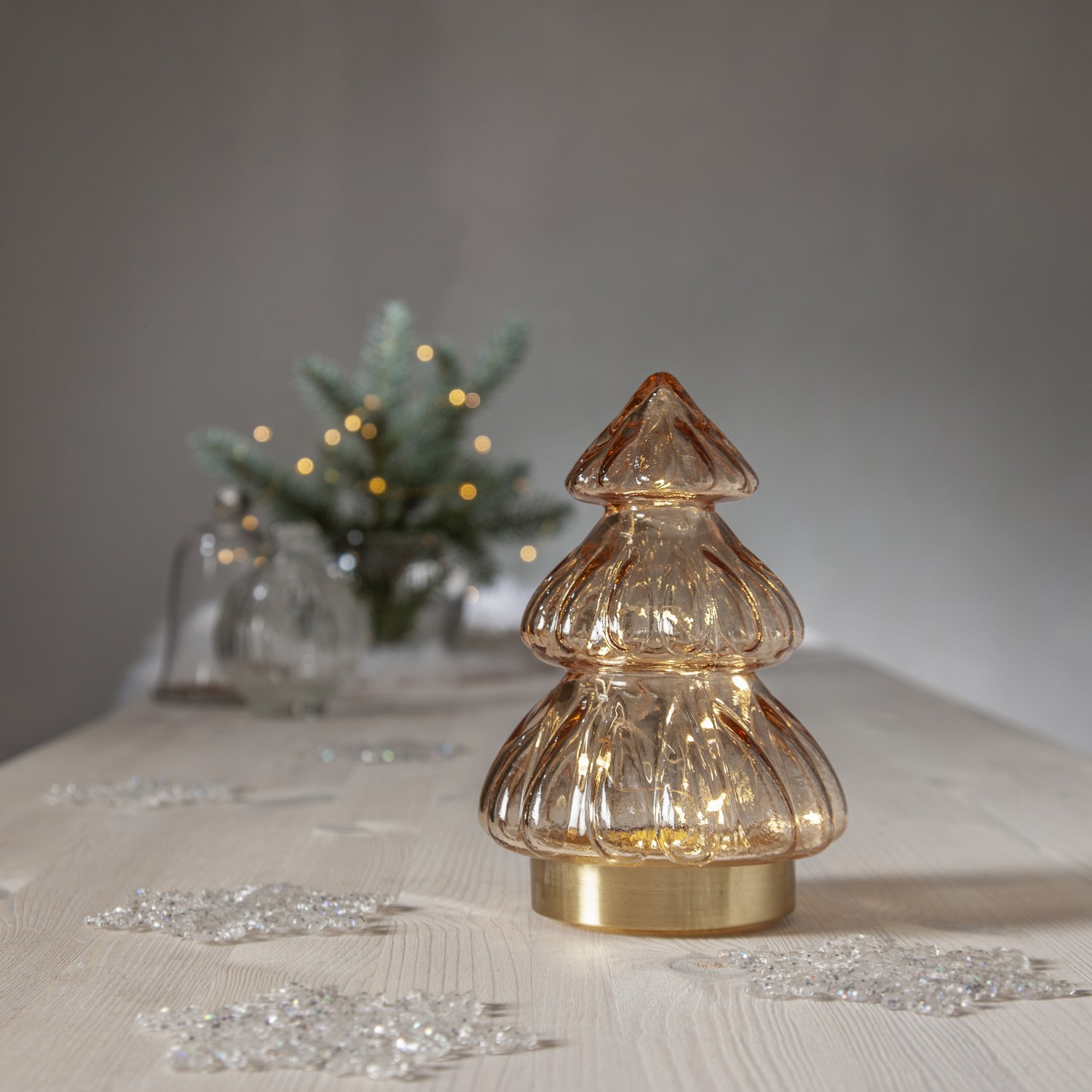 Bordsdekoration Abete Beige