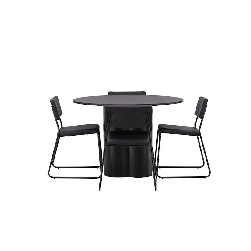 Matgrupp Venture Home Olivia med 4 Kenth Stolar