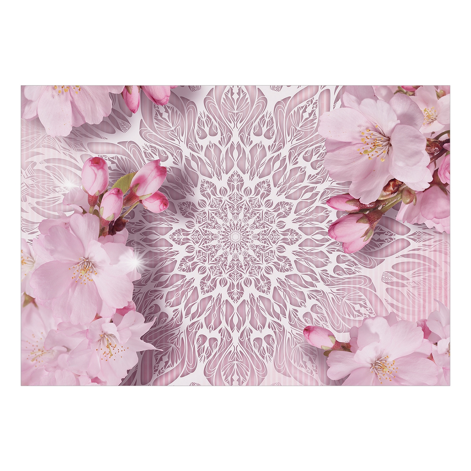 Fototapet Arkiio Självhäftande Pastel Mandala