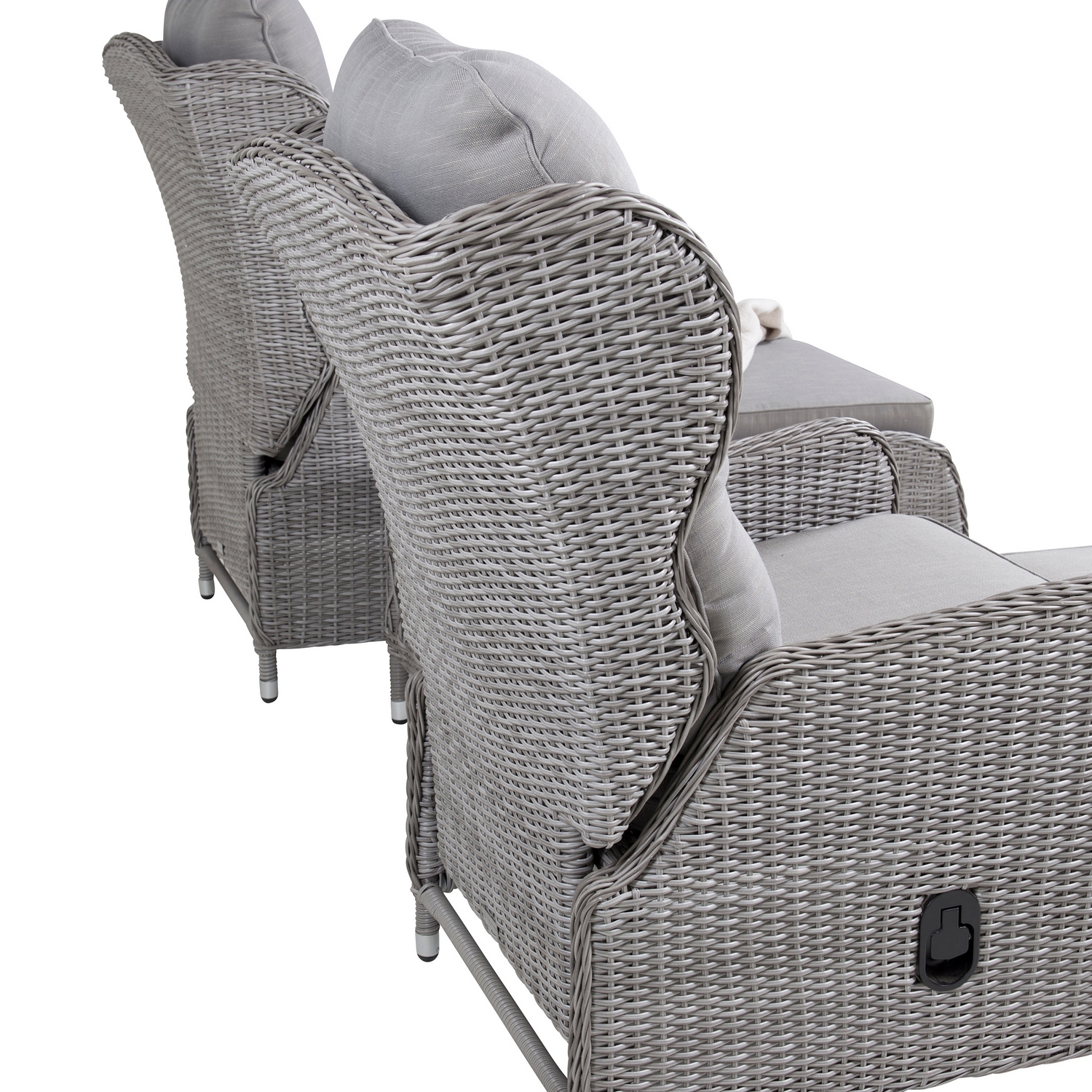Loungeset Venture Home Washington Fällbar Utomhus