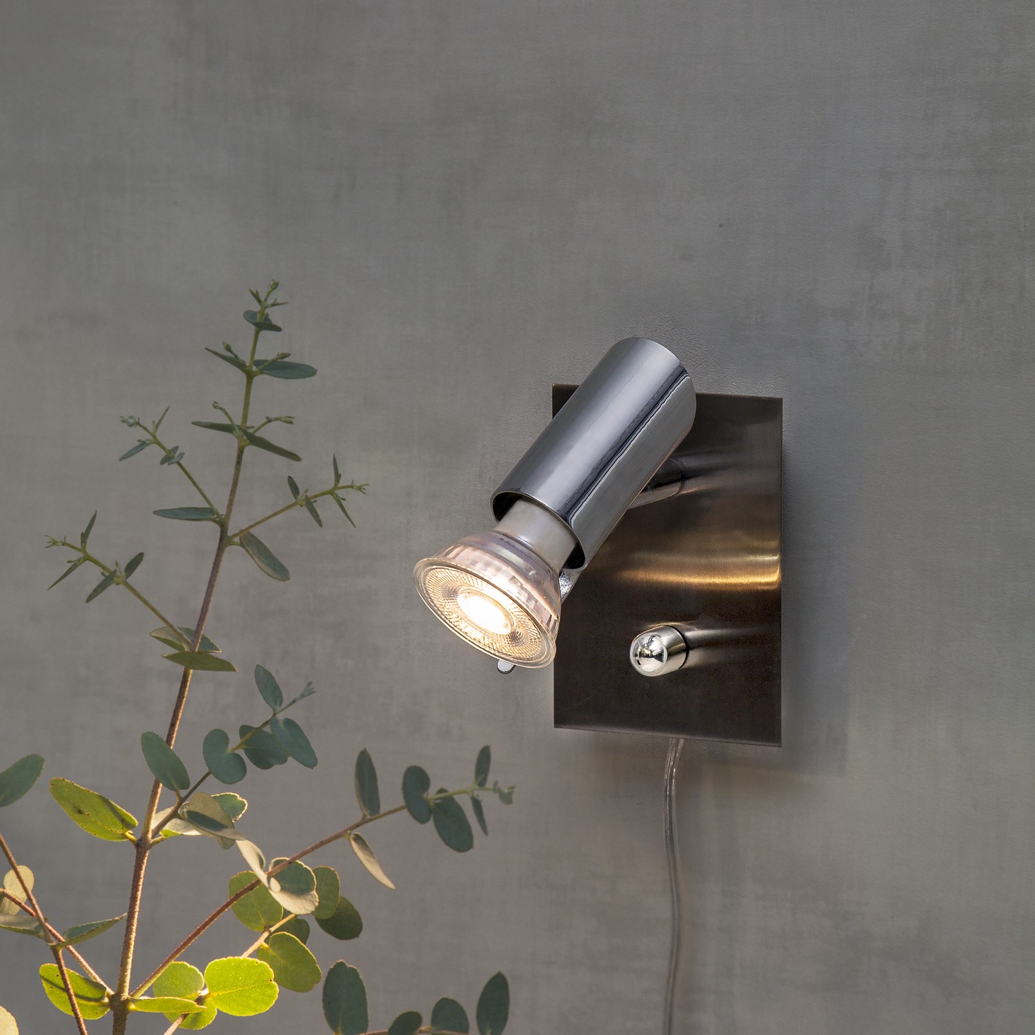 LED-lampa Star Trading GU10 MR16 Spotlight Glas Dimbar 3,6W 4000K