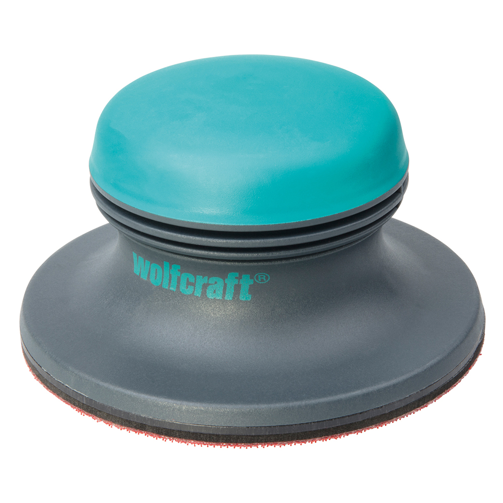 Planslip Wolfcraft 125mm Kardborrfäste