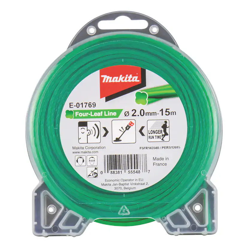 Trimmertråd Makita E-01769 Fyrklöver
