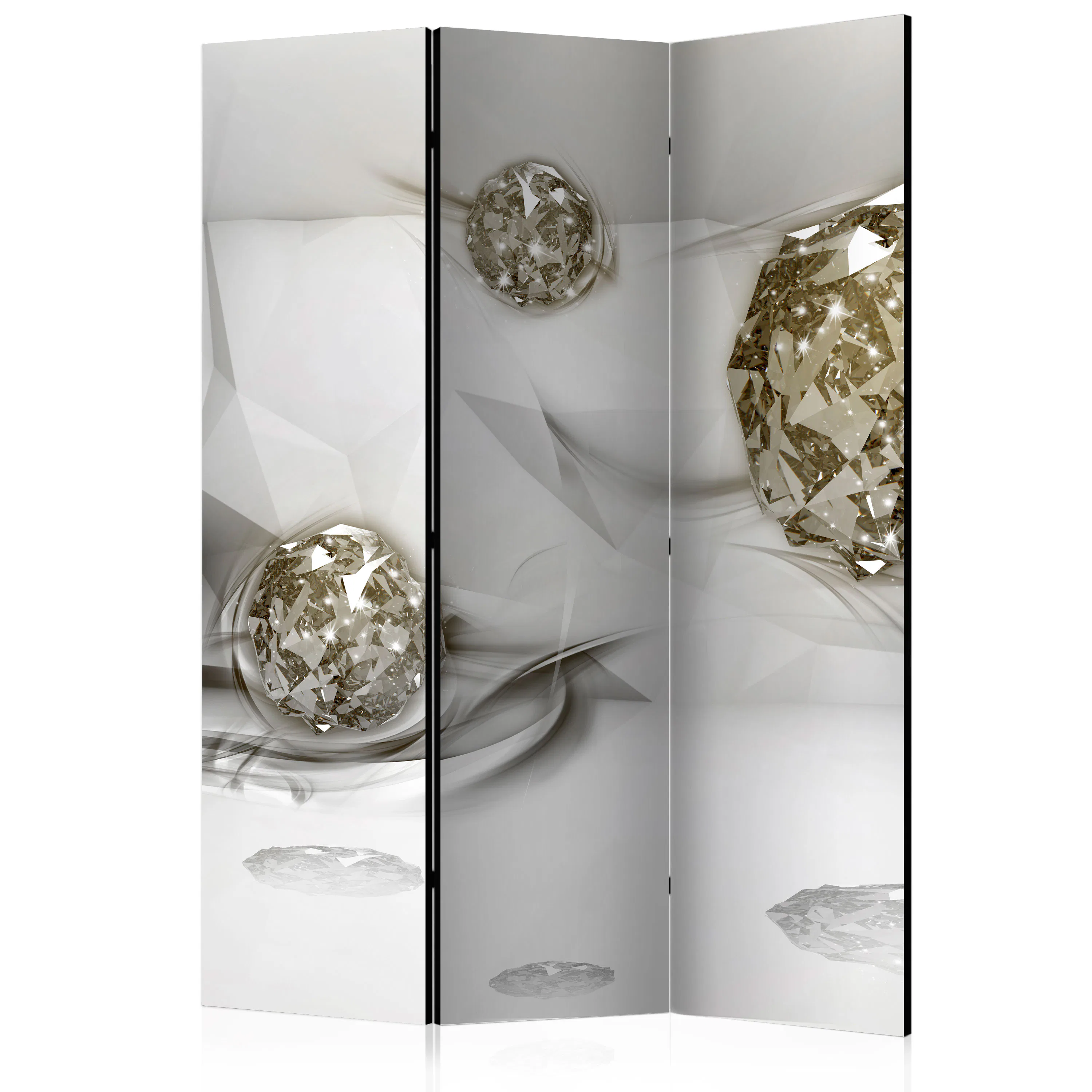 Rumsavdelare Skärmvägg Arkiio Abstract Diamonds 135x172 cm
