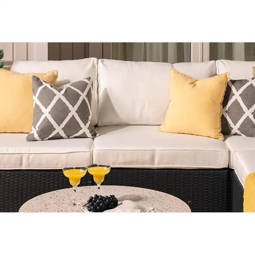 Loungegrupp Comfort Garden Bahamas 5-sits inkl. Dynor Utomhus