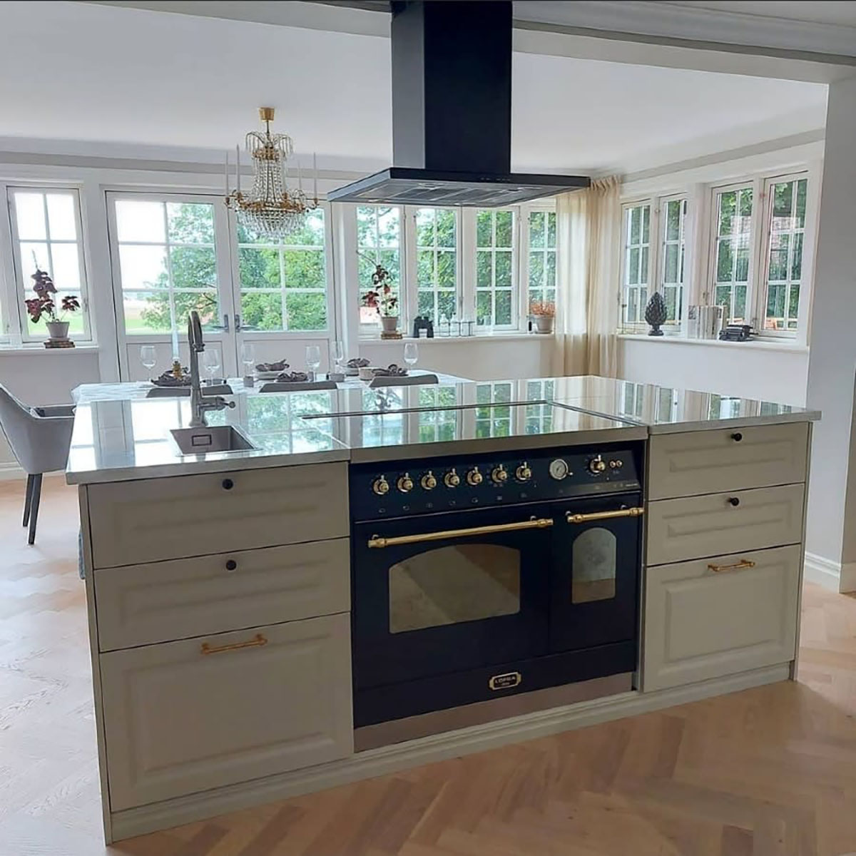 Spis Lofra Dolce Vita 90 cm 2 Ugnar Induktion För Inbyggnad i Köksö