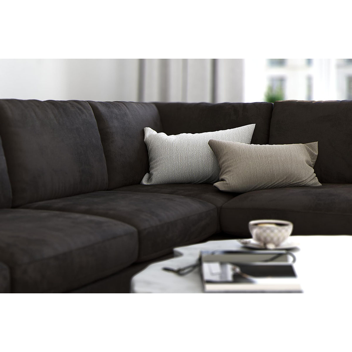 Divansoffa Scandinavian Choice Ocean Lyx Sammet