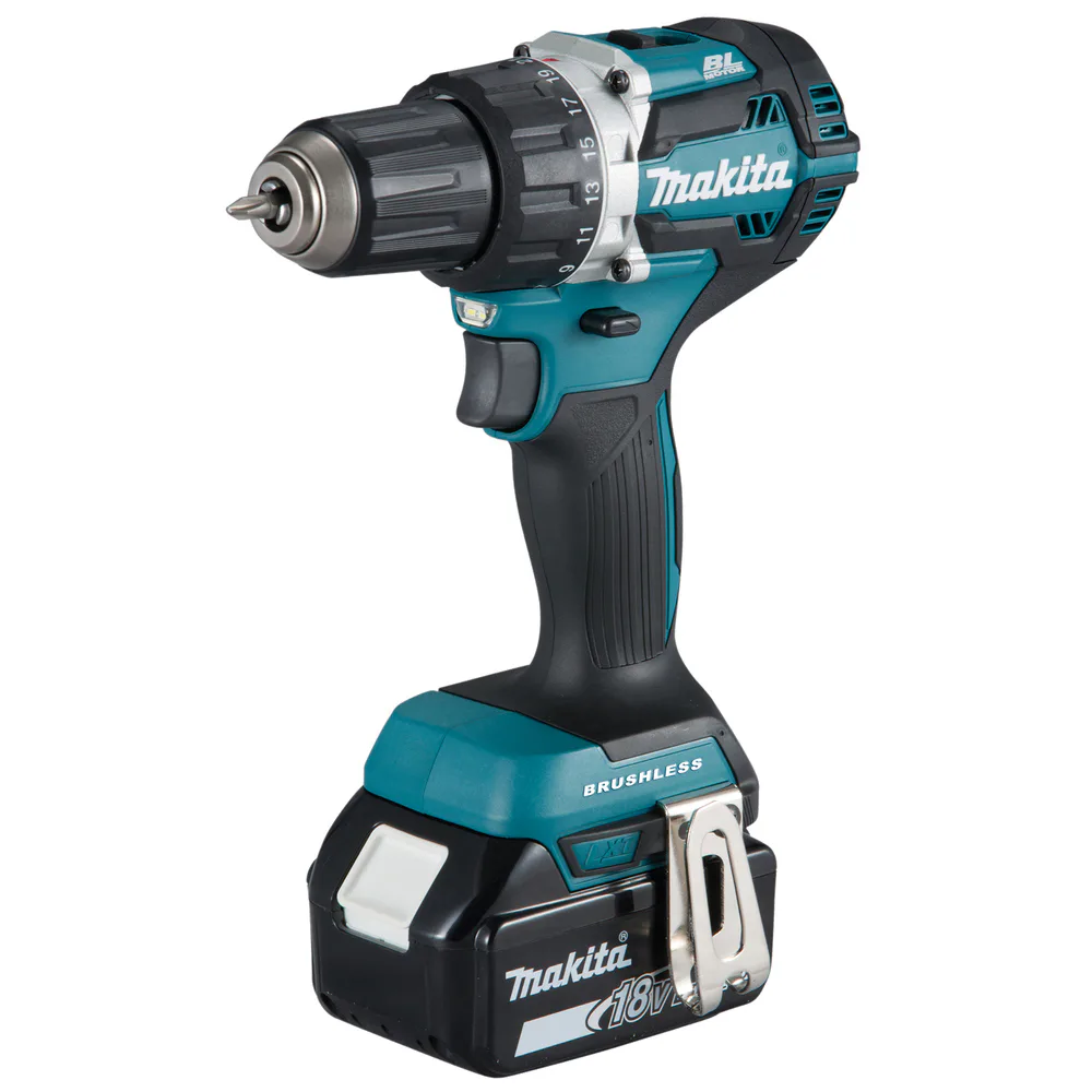 Borrskruvdragare Makita 18V Ddf484Rgj 36/54Nm 2X6.0Ah Bl