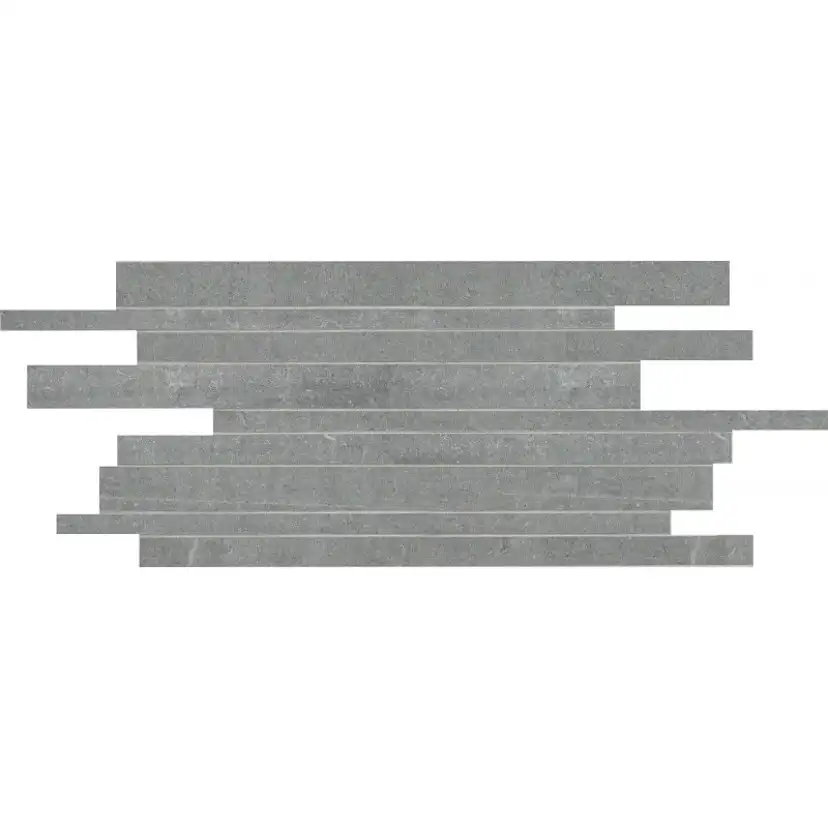 Mosaik Ceramiche Keope Back Grå Strips 30x60 cm