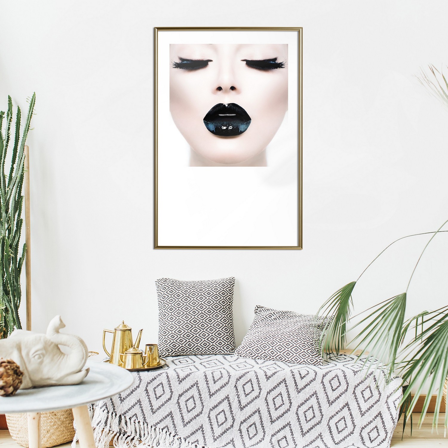 Poster Artgeist Affisch Black Lips