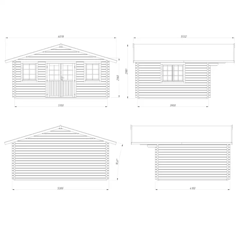 Helena 19,9 m2 (inv. 18,6 m2) Obehandlad