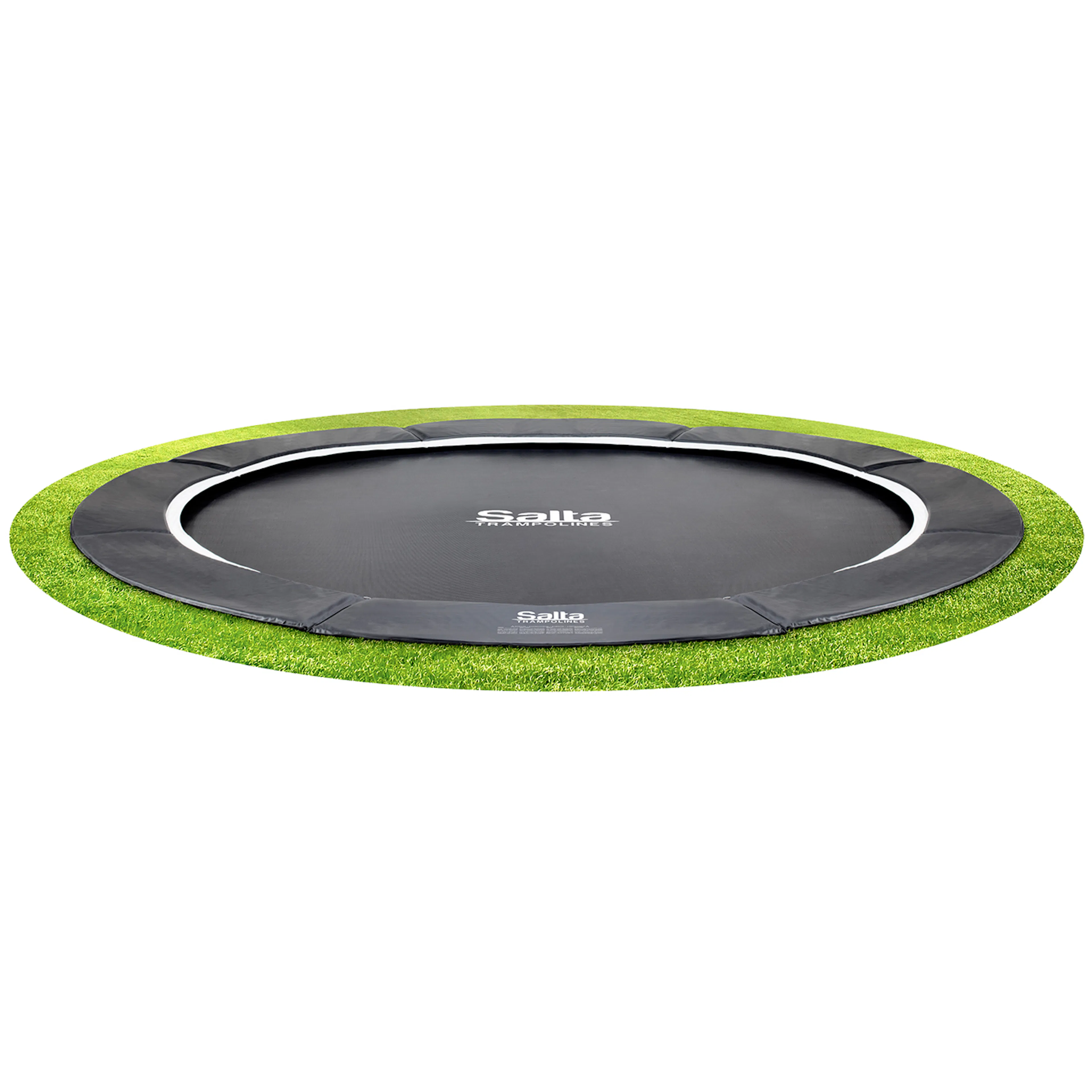 SALTA Studsmatta Royal Baseground Sport Ø305 cm, svart Ø 305 cm
