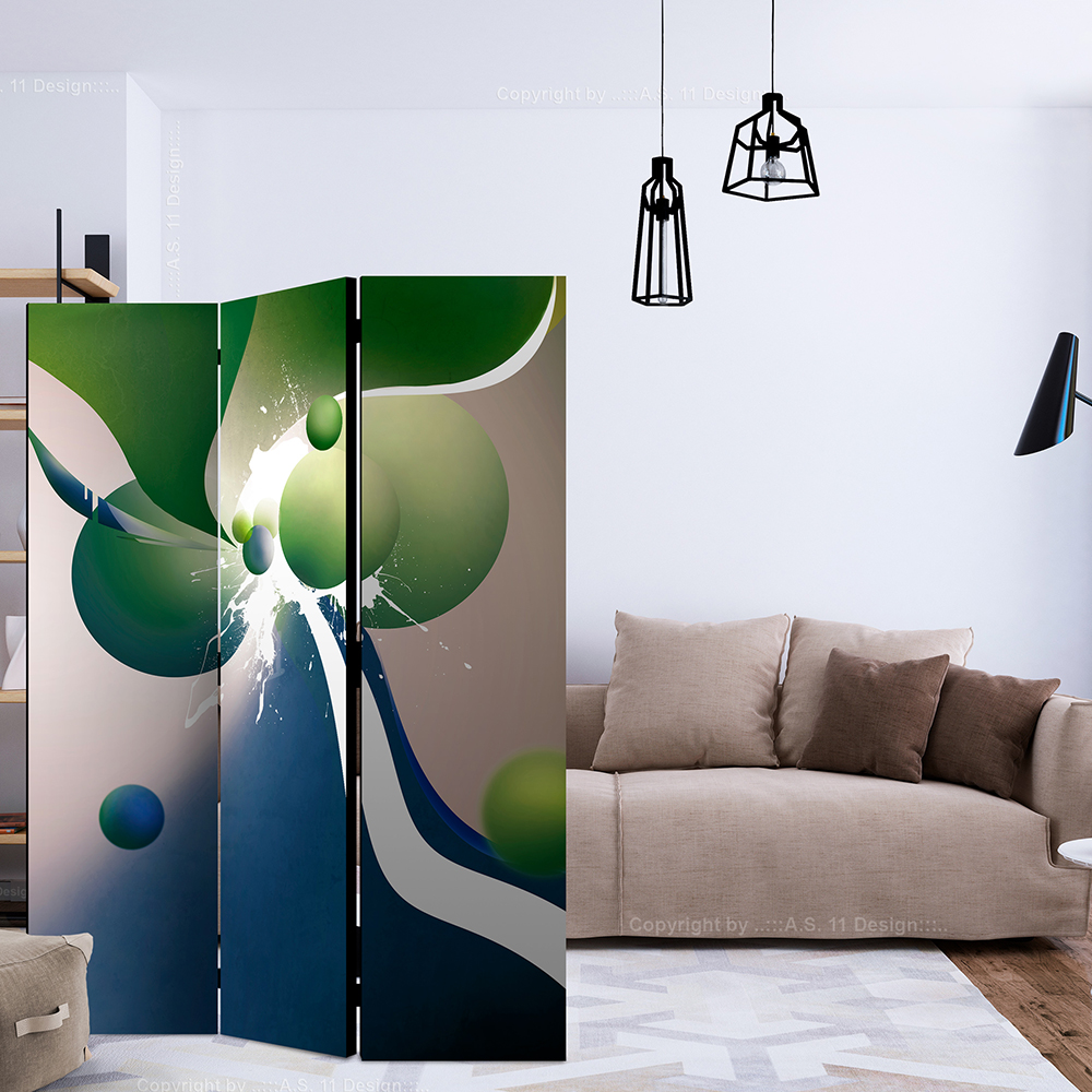 Rumsavdelare Skärmvägg Arkiio Geometric Explosion 135x172 cm