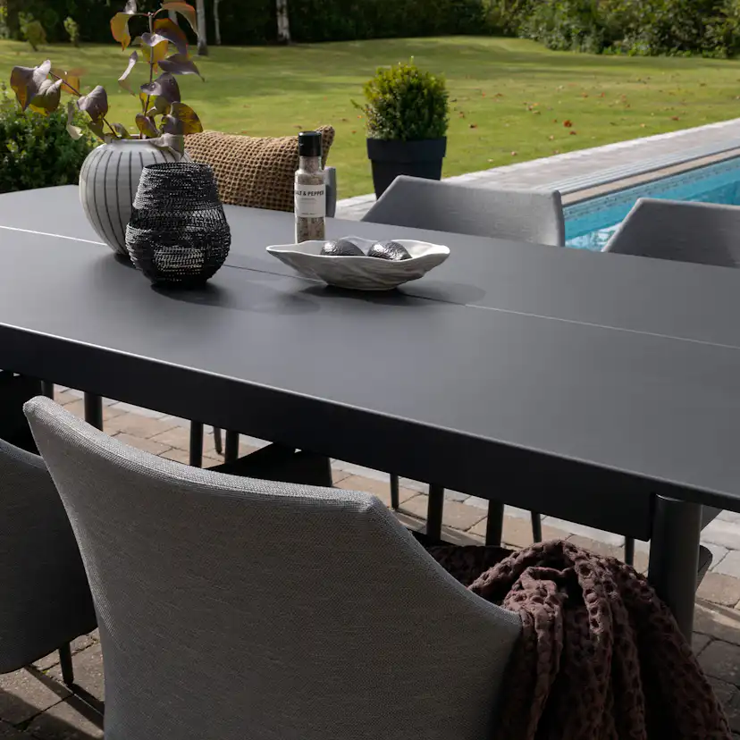 Matgrupp Venture Home Modena 200x100 cm med 6 Spoga Matstolar
