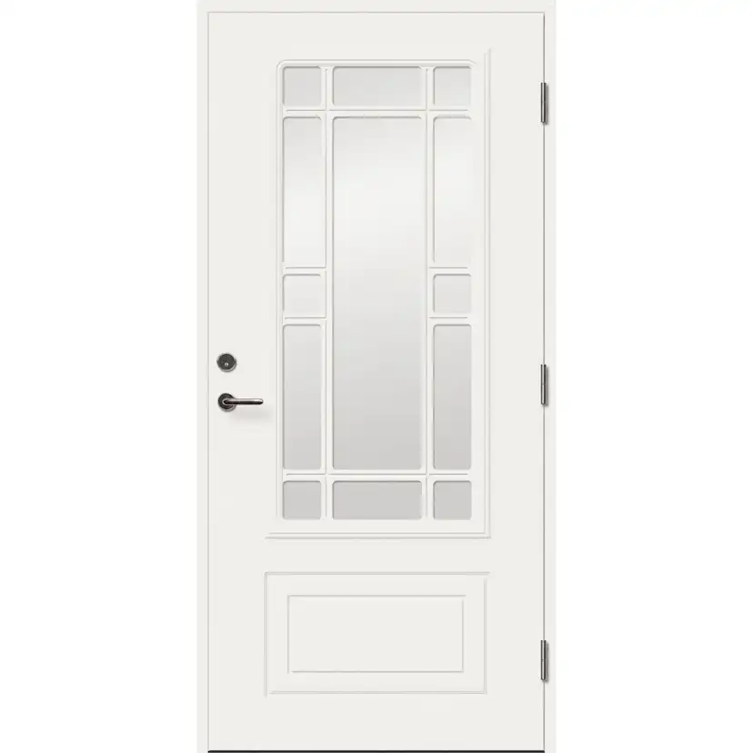 Ytterdörr Skandinaviska Dörrar Klassisk glas + Hudiksvall