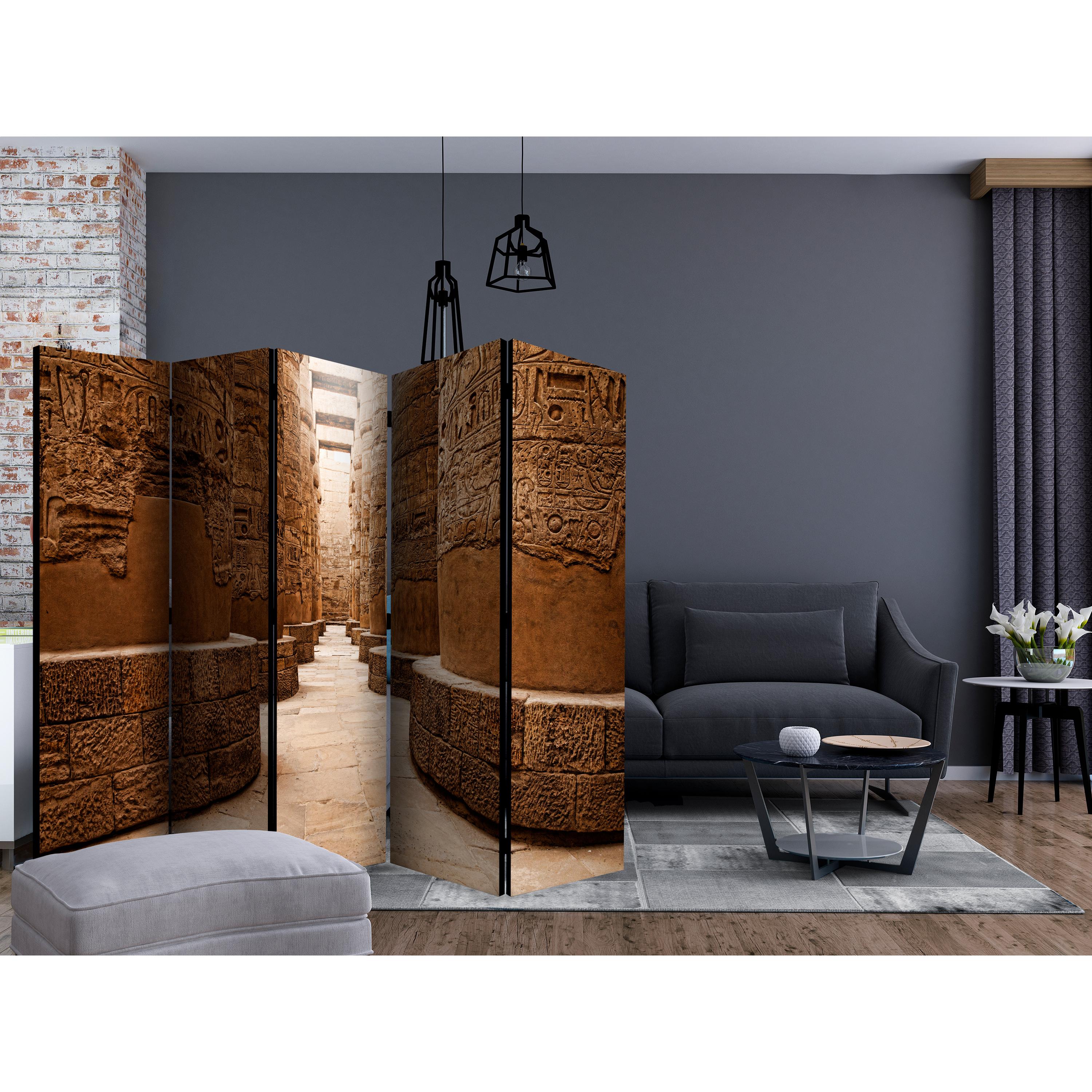 Rumsavdelare Skärmvägg Arkiio The Temple of Karnak Egypt II 225x172 cm