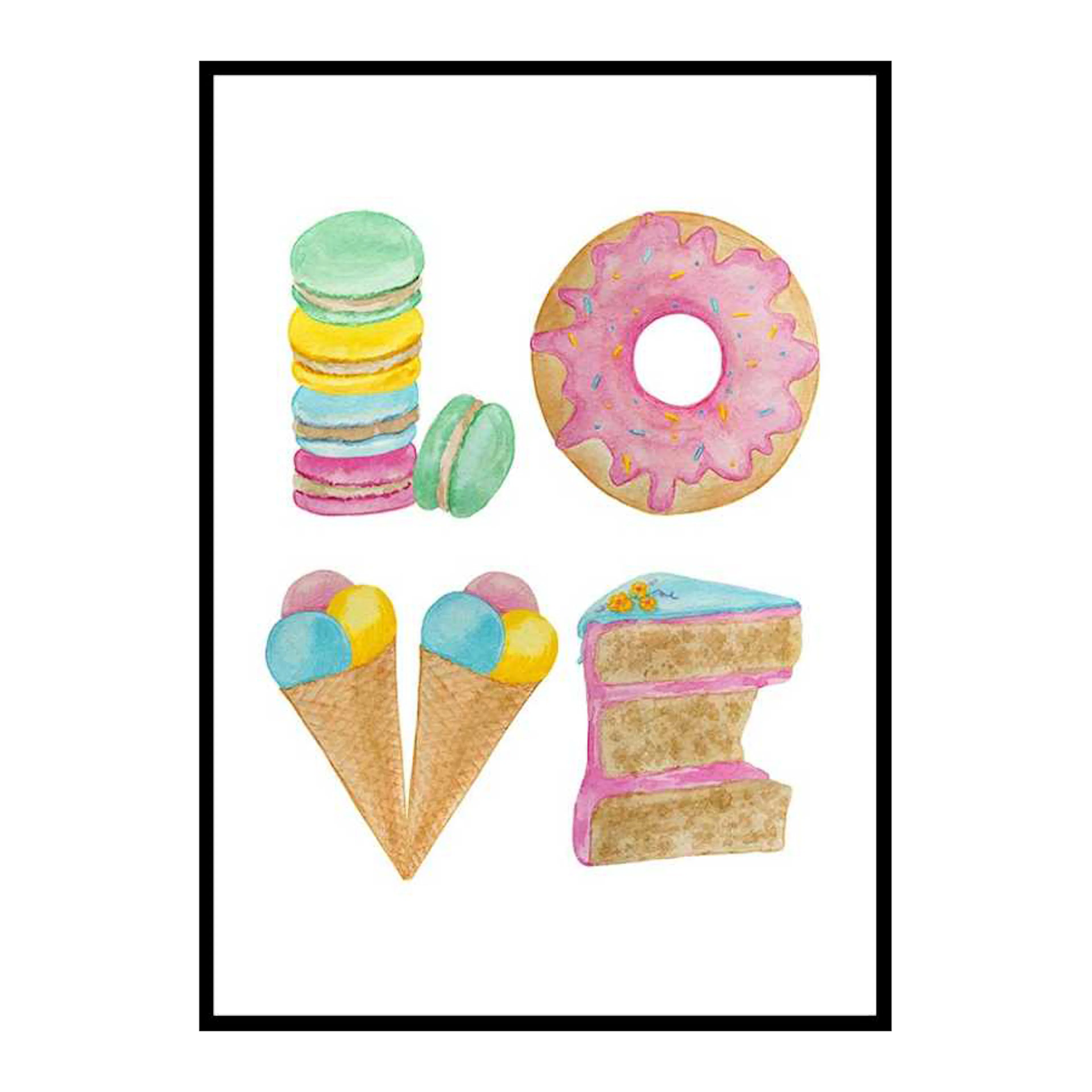 Love Of Cookies 50x70 cm