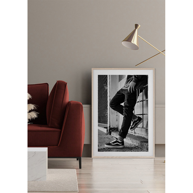 Poster Gallerix Against The Wall