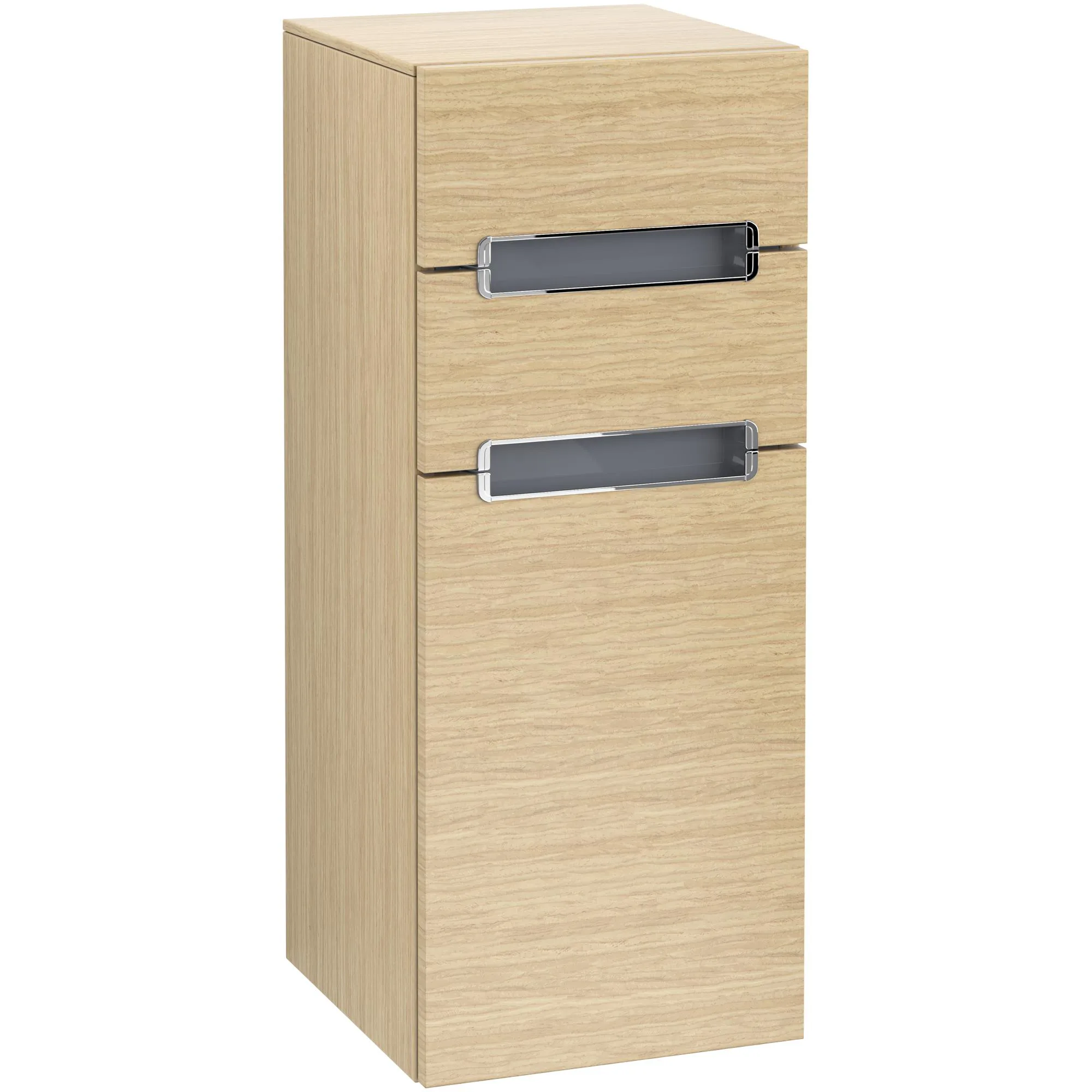 Väggskåp Villeroy & Boch Subway 2.0 med 2 Lådor och 1 Dörr 356 mm