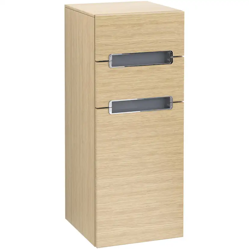 Väggskåp Villeroy & Boch Subway 2.0 med 2 Lådor och 1 Dörr 356 mm