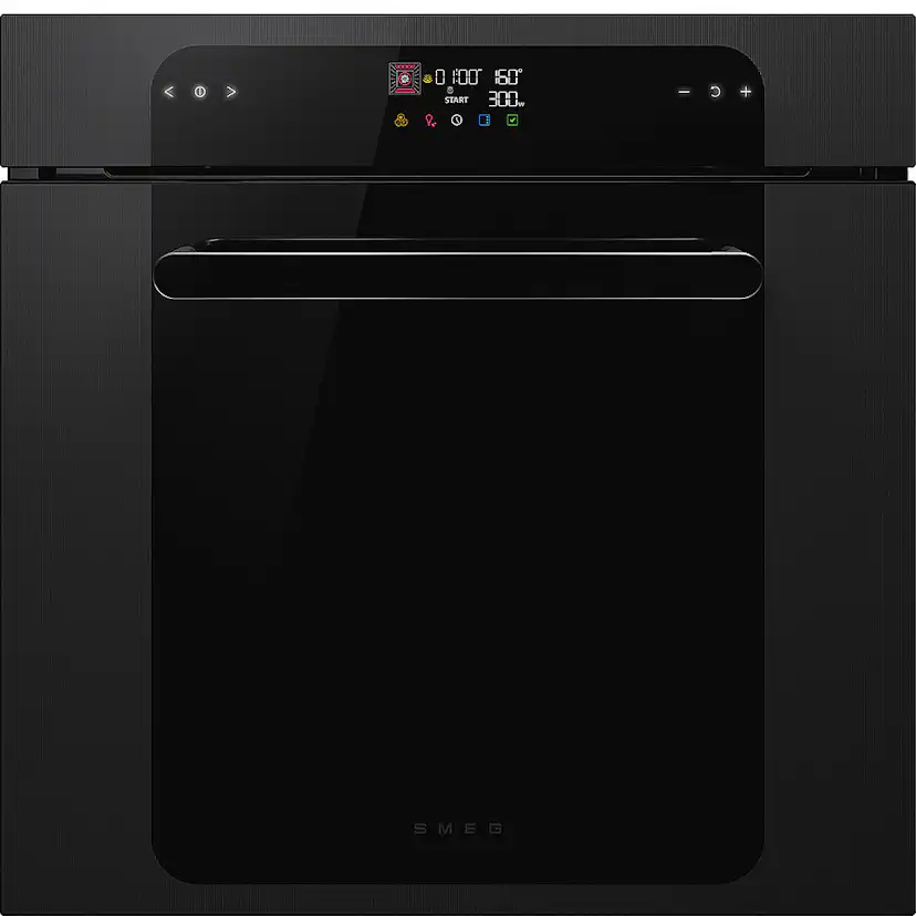 Termoventilerad Ugn Smeg SOP6202TB med Airfry-funktion Svart 60 cm