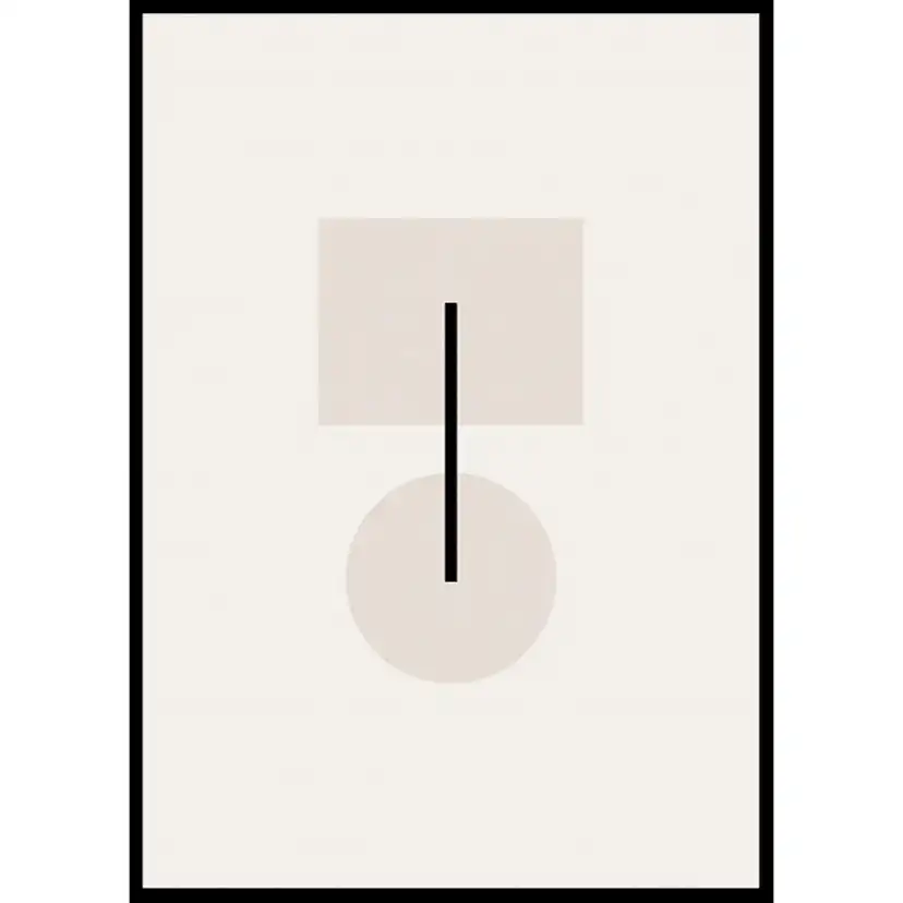Poster Gallerix Abstract Simplicity No1