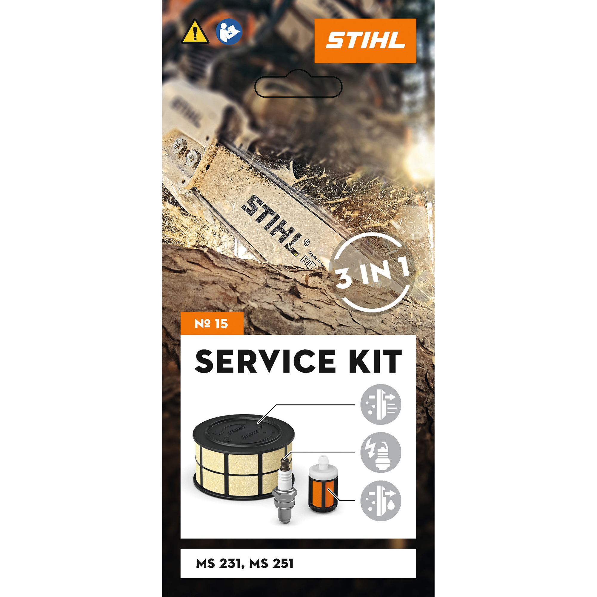 Servicekit STIHL 15 Till MS 231 & MS 251