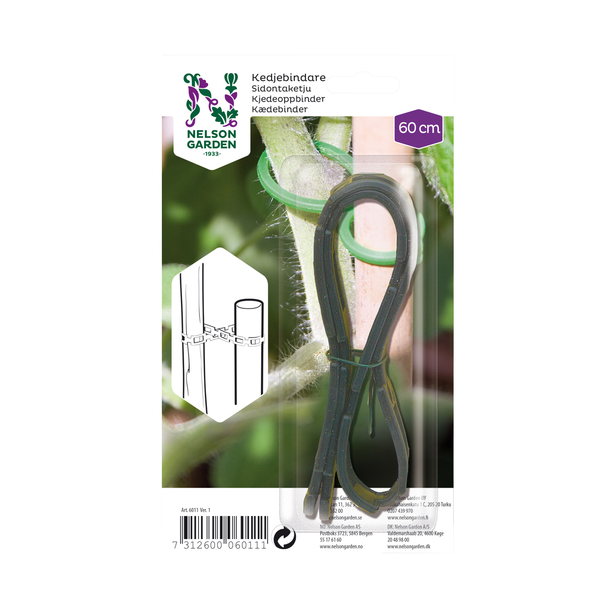 Kedjeuppbindare Nelson Garden 60 cm