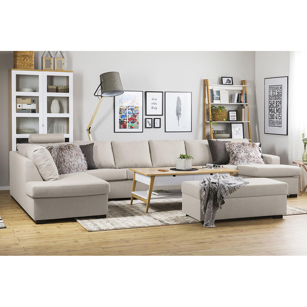 U-soffa Scandinavian Choice Crazy XXL
