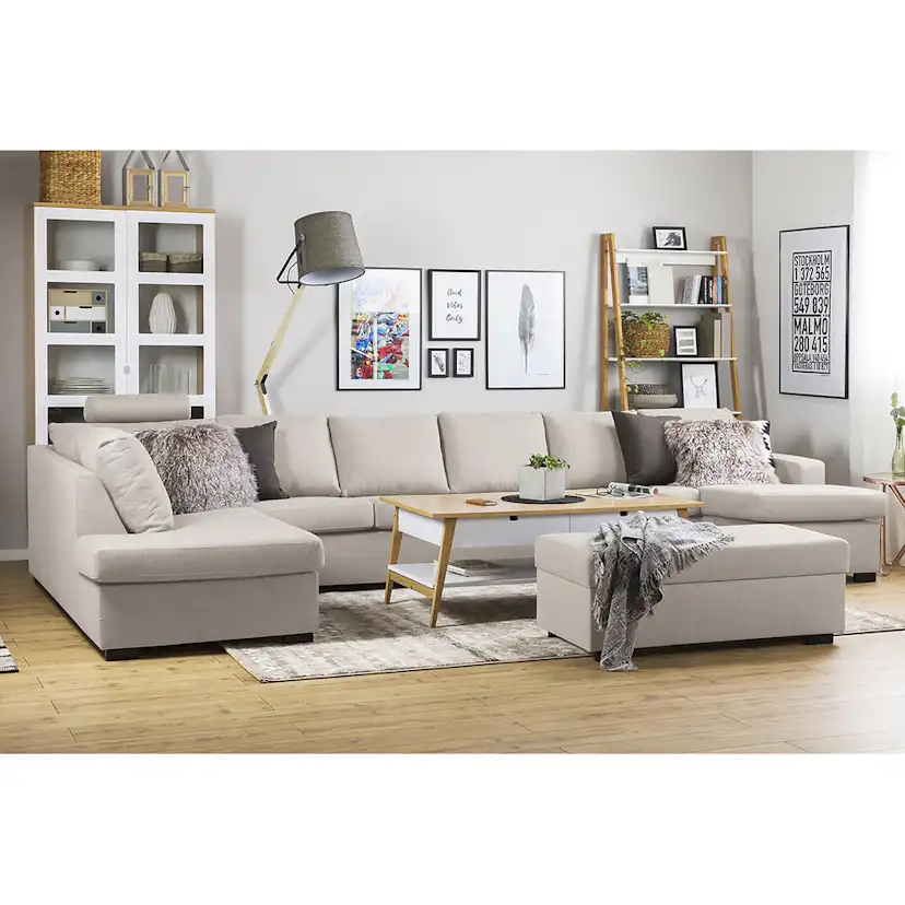 U-soffa Scandinavian Choice Crazy XXL