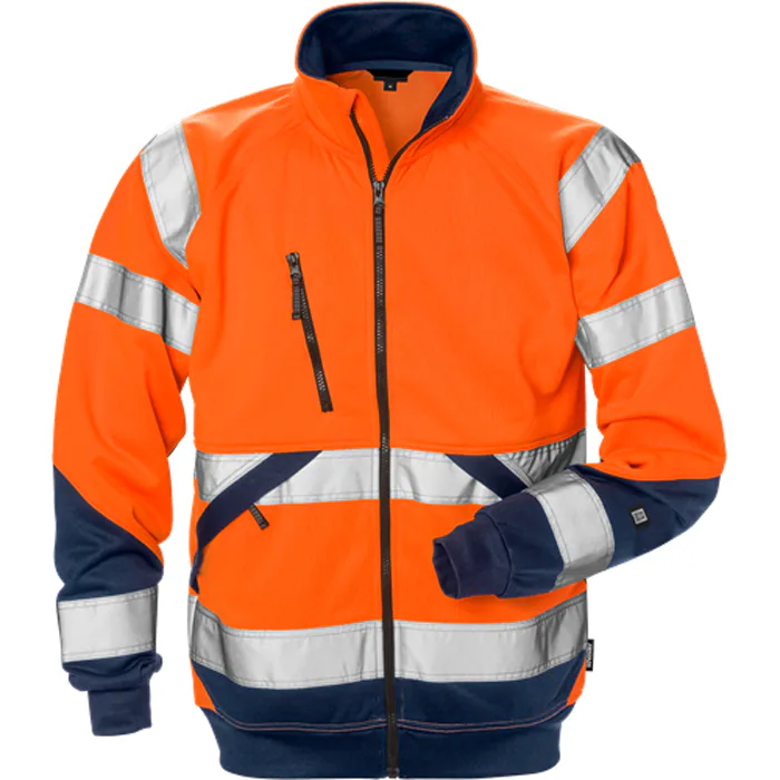Sweatshirtjacka Fristads Varsel 7426 SHV Klass 3