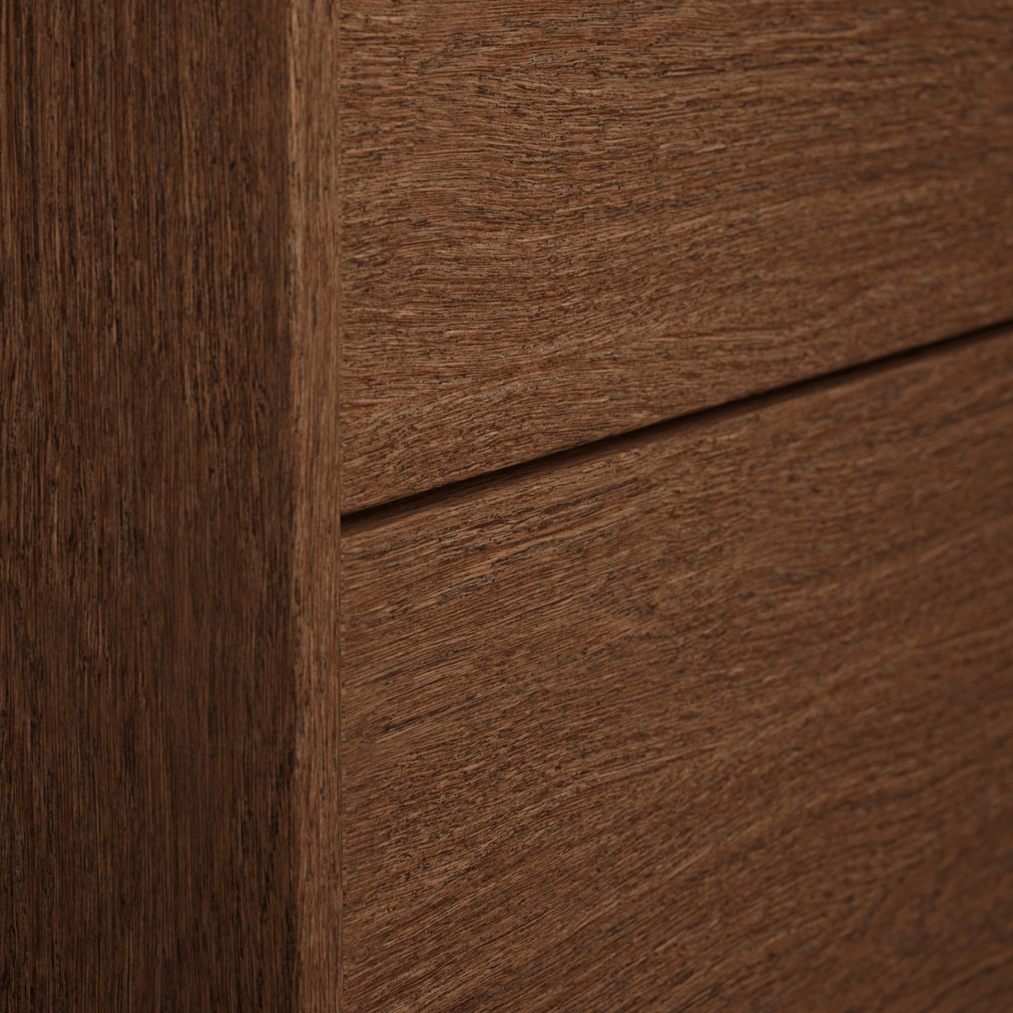 Kommod Terra Solid 60, Dark Oak, 3 Lådor Färg: Dark Oak, Bredd: 600 mm
