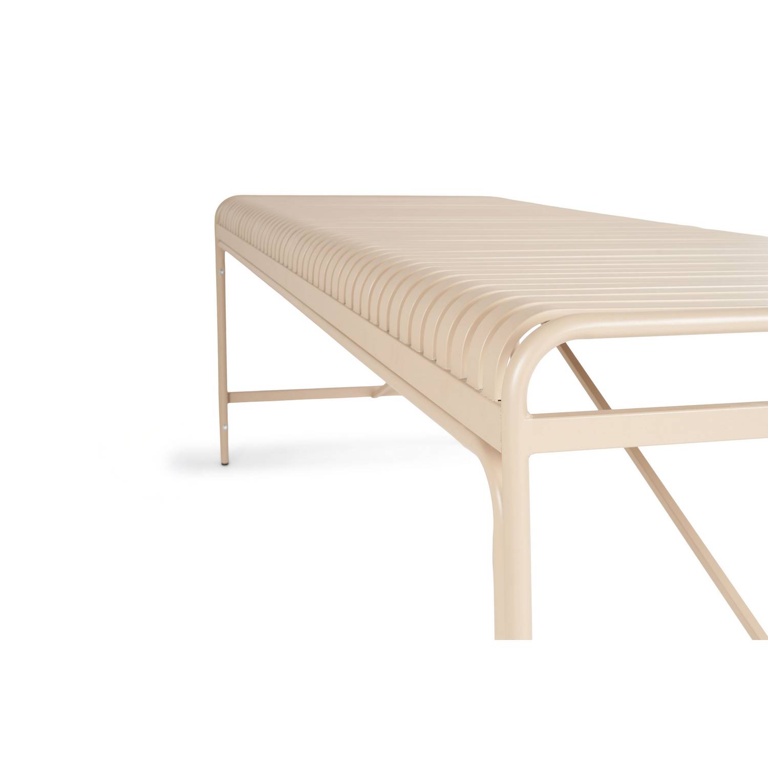 Trädgårdsbord Comfort Garden Jarva Stort Rektangulärt Matbord Utomhus 200 cm i metall