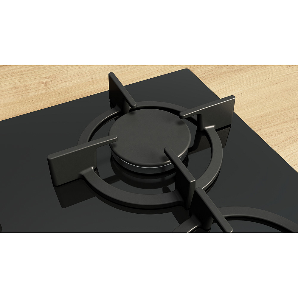 Gashäll Bosch Serie 6 PPP6A6I10 Svart med FlameSelect och Easy Cleaning