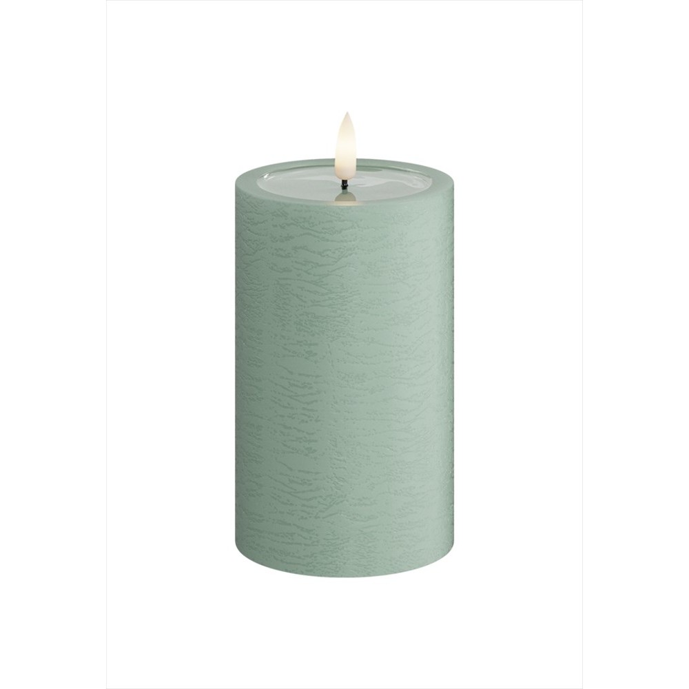 LED-Blockljus UNIQUE Candles 7,5x12,5 cm