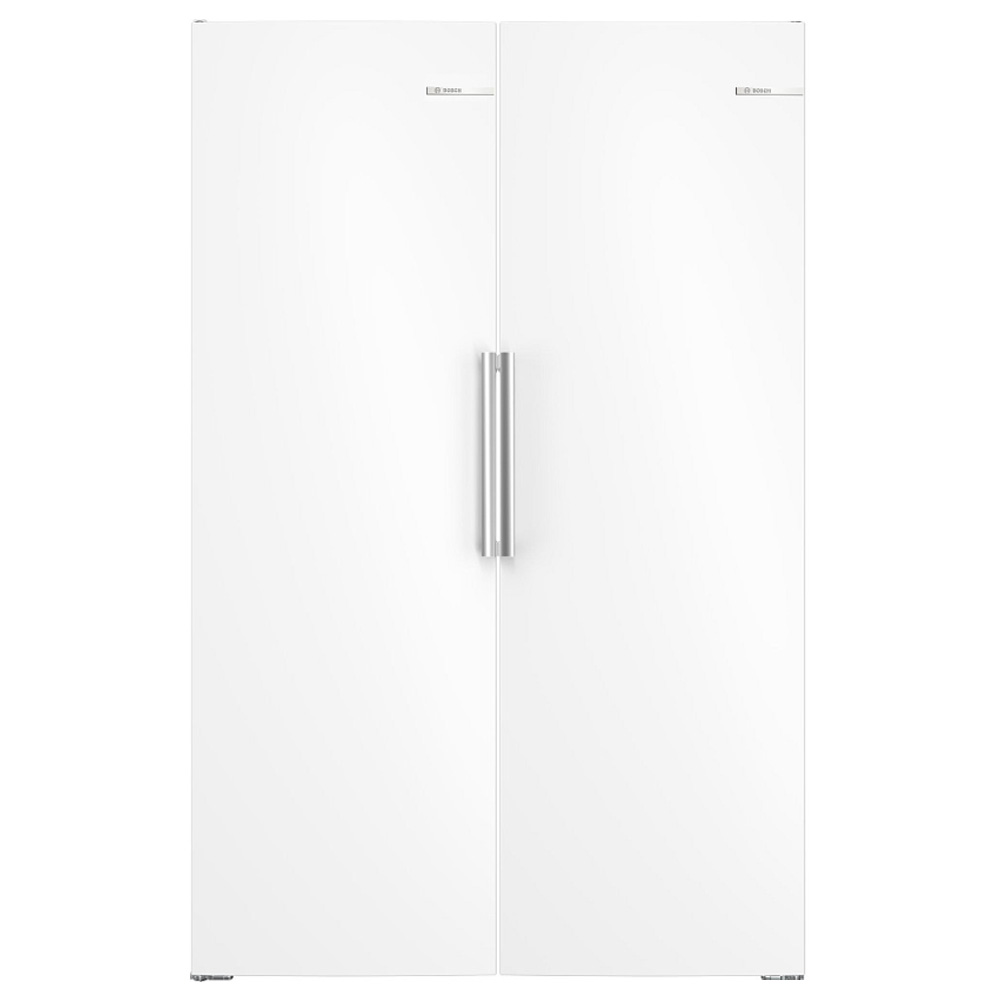 Kyl & Fryspaket Bosch Serie 4 KSN36VWCG + GSN36VWCG Vit 186 cm – VitaFresh & NoFrost XXL