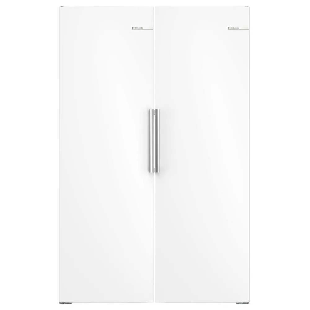 Kyl & Fryspaket Bosch Serie 4 KSN36VWCG + GSN36VWCG Vit 186 cm – VitaFresh & NoFrost XXL