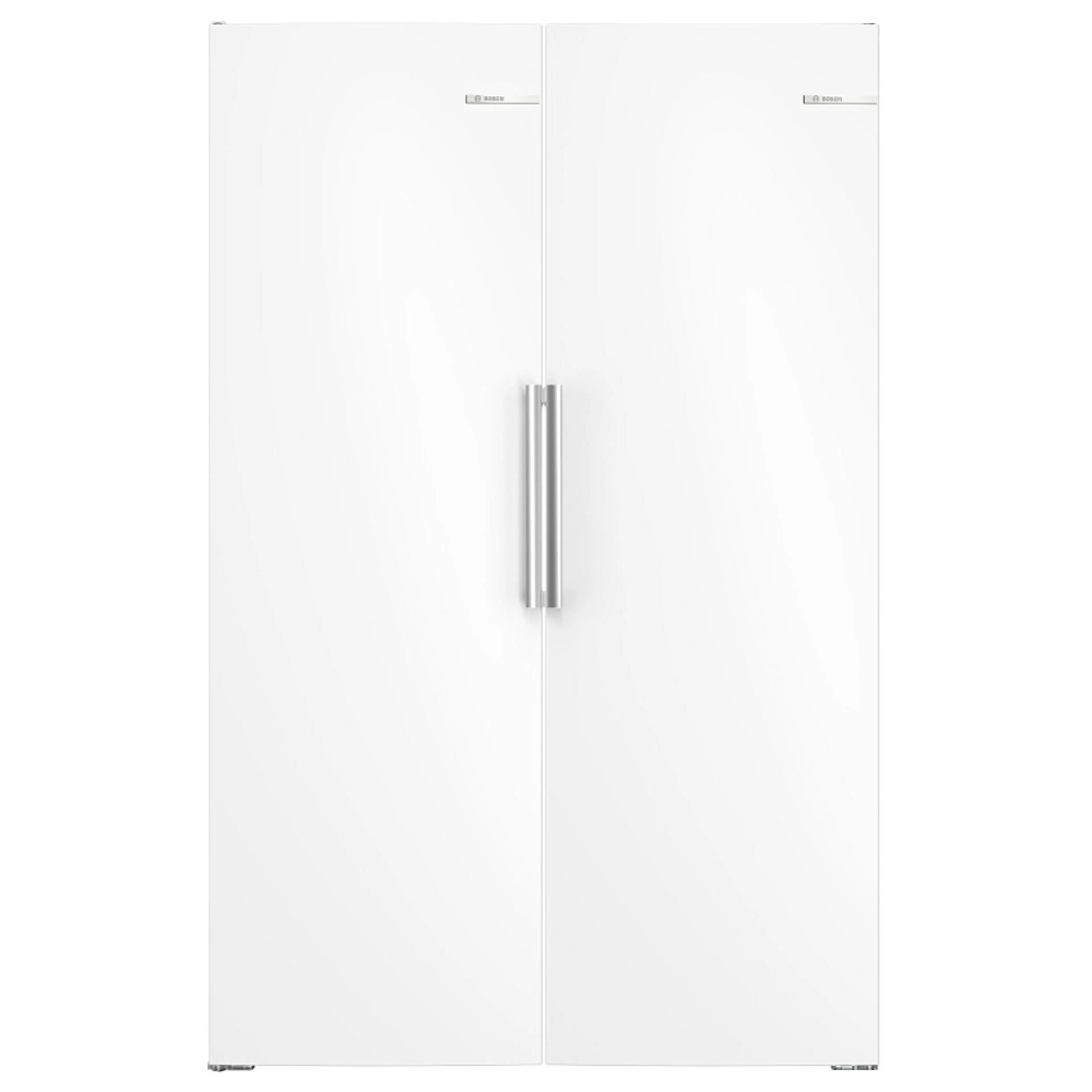 Kyl & Fryspaket Bosch Serie 4 KSN36VWCG + GSN36VWCG Vit 186 cm – VitaFresh & NoFrost XXL