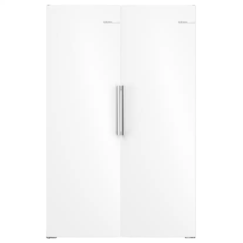 Kyl & Fryspaket Bosch Serie 4 KSN36VWCG + GSN36VWCG Vit 186 cm – VitaFresh & NoFrost XXL