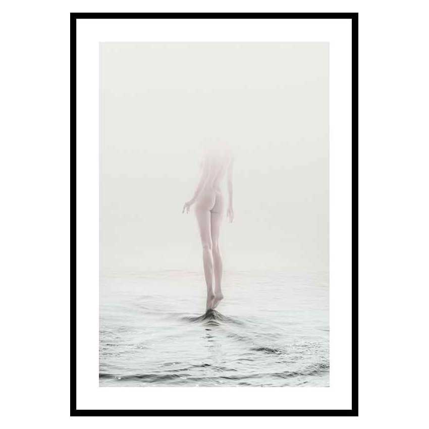 Poster Gallerix Naked On Water