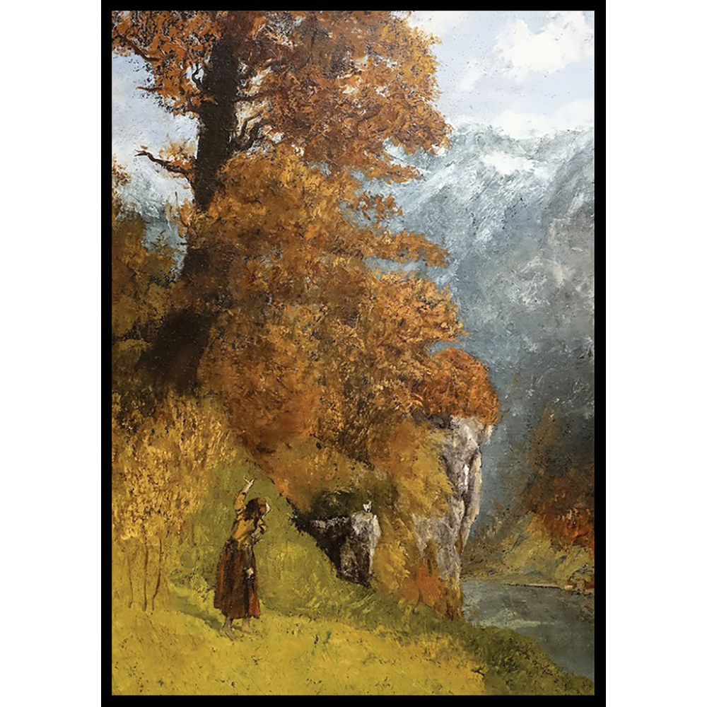 Poster Gallerix Autumn By Gustave Courbet