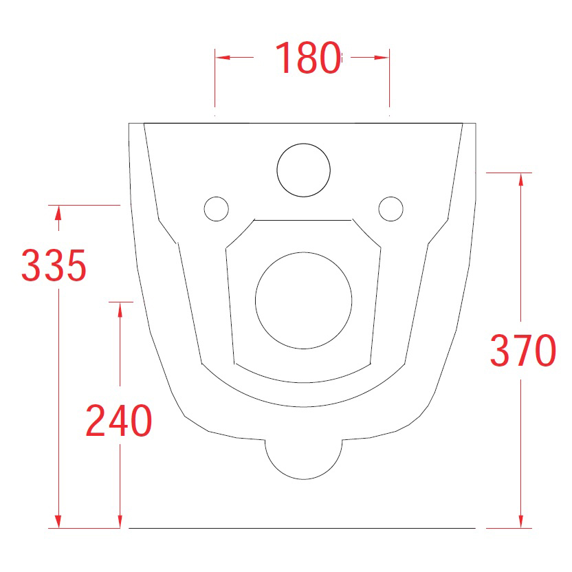 Vägghängd Toalettstol Lavabo File 2.0 Rimless