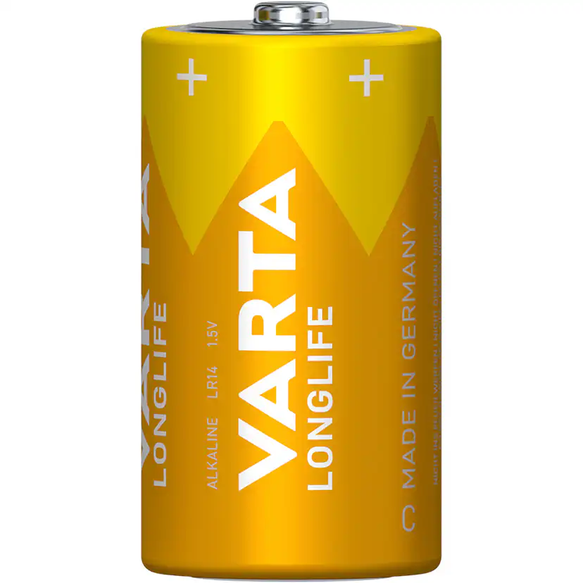 Batteri VARTA Alkaliska Longlife LR14/C 2-Pack