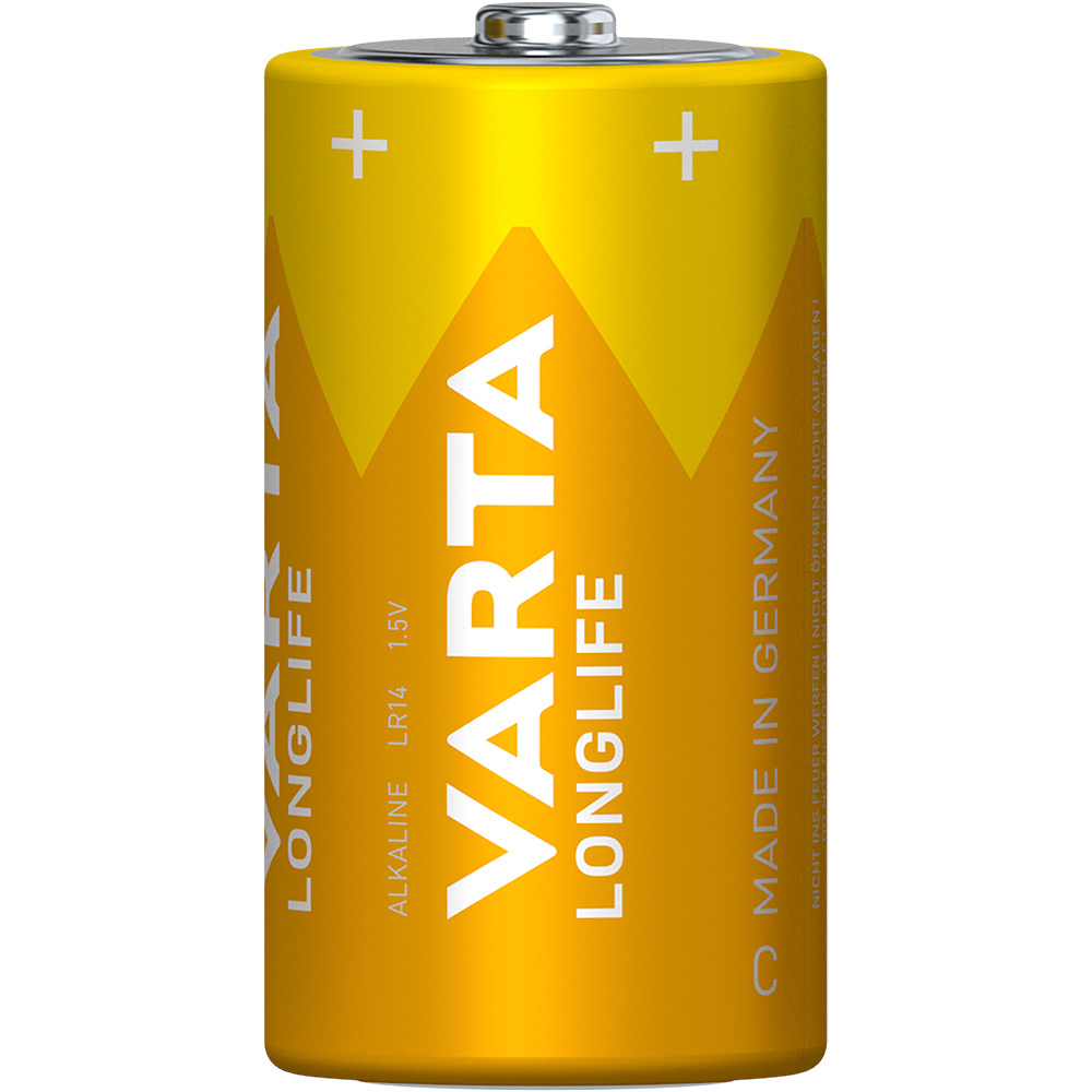Batteri VARTA Alkaliska Longlife LR14/C 2-Pack