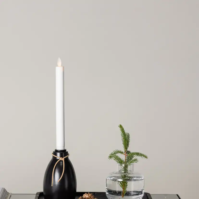 Ulricehamn Candlestick 9cm - Black / 9 cm