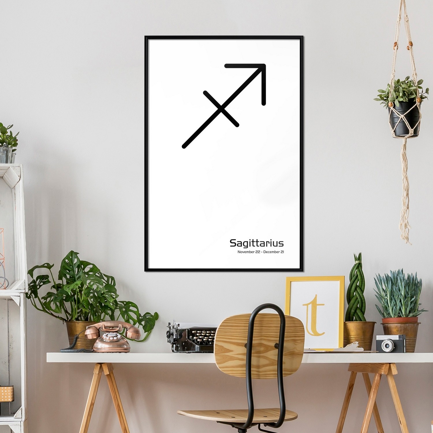 Affisch - Sagittarius [Poster] 40x60 Svart ram, 40x60 cm