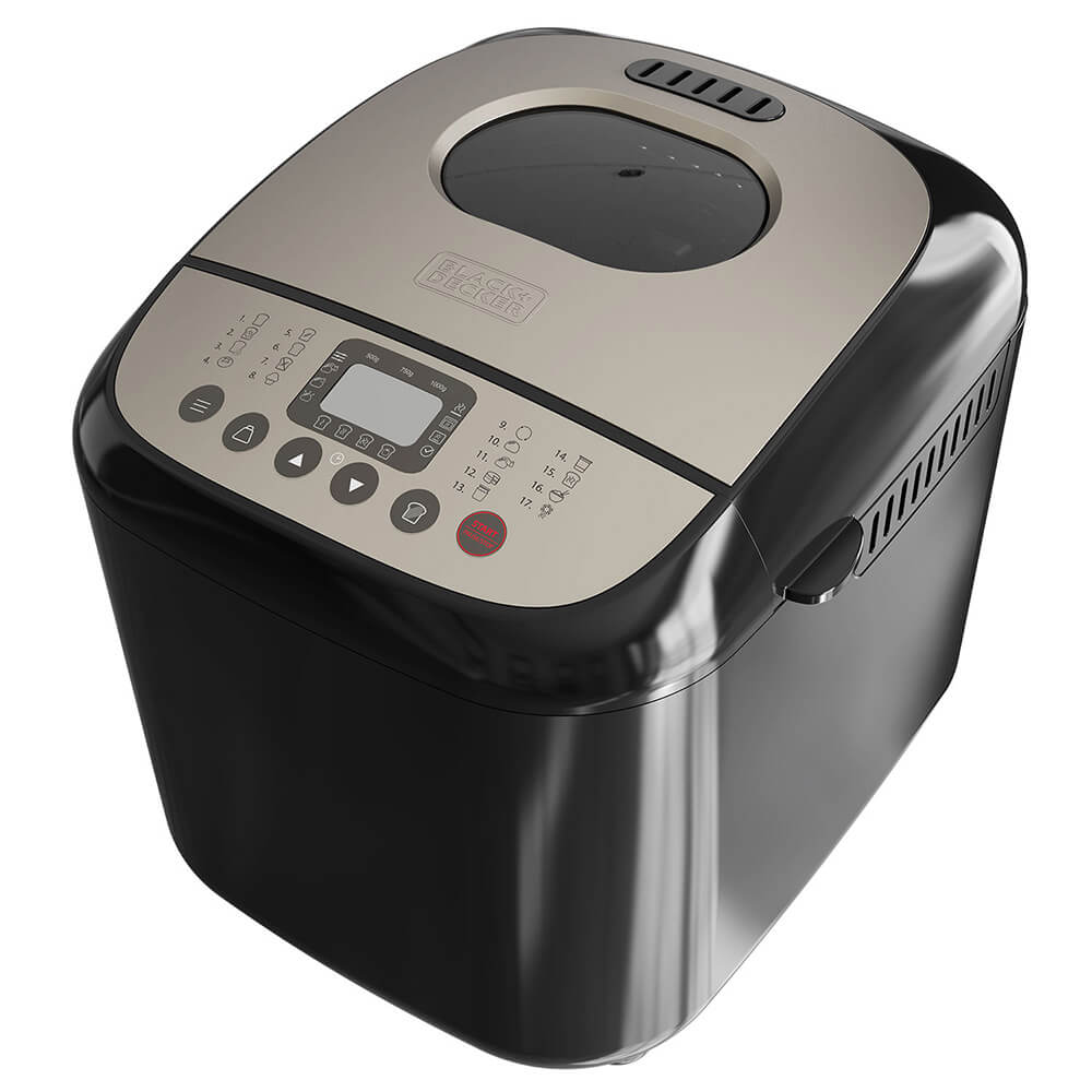 Bakmaskin Black+Decker 600W Svart