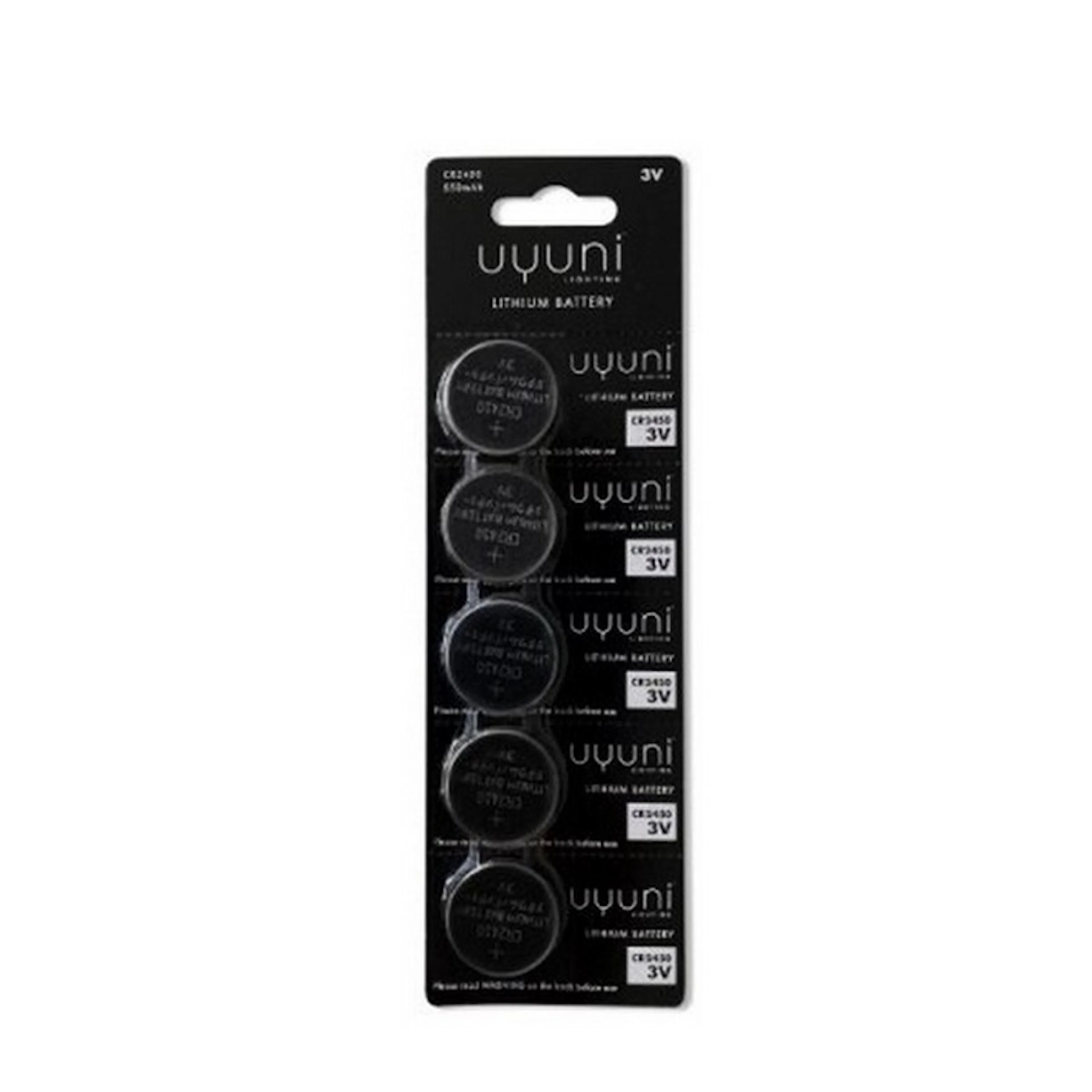 Batteri Uyuni Lighting CR2450 5-p 3V 550mAh