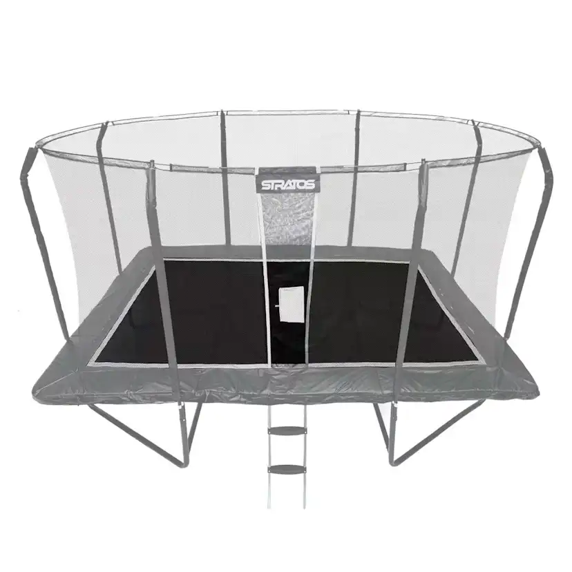Matta Stratos till Rektangulär Studsmatta 277x477 cm Premium Black Line