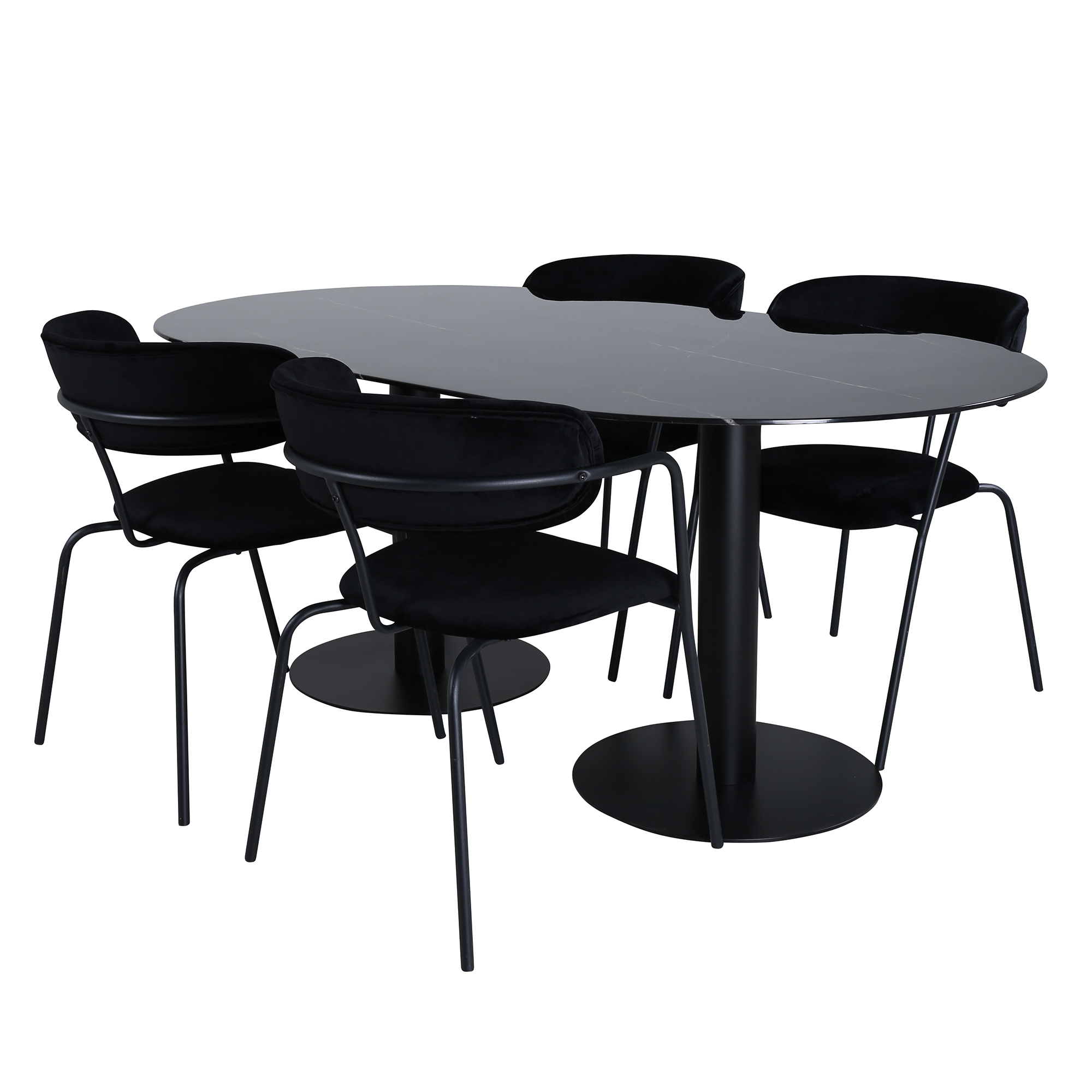 Matgrupp Venture Home Oslo med 4 Aris Stolar